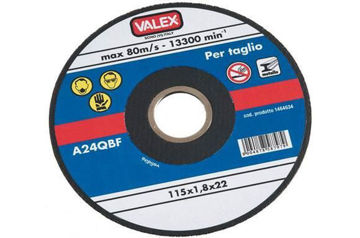 Imagen de Disco corte metal - Para amoladora angular - 115x22,2x1,8
