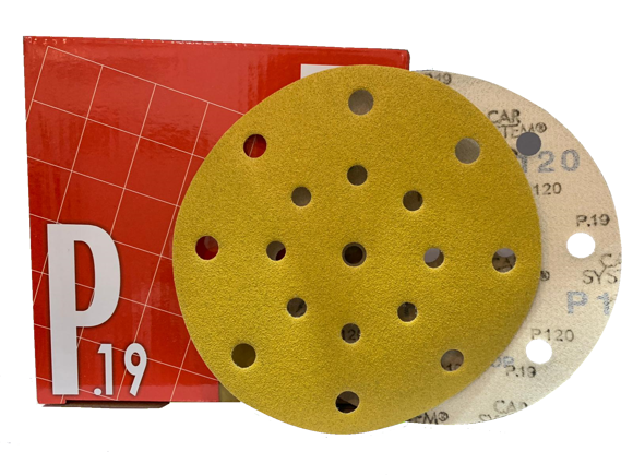 Imagen de Discos abrasivo - CS Sanding Disc P19 150mm 17 holes P120