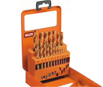 Imagen de Juego de Mechas HSS-TIN - Alta Temperatura y Alta Velocidad - 19 Pcs