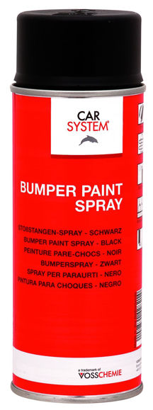 Imagen de Pintura para reparar piezas plasticas - CS Bumper Paint Spray Black Ml 400
