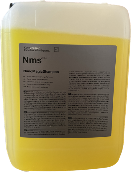 Imagen de NMS - Shampoo de conservación Nano 5L - NanoMagicShampoo