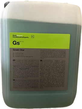 Imagen de GS - Limpiador Universal concentrado soluble en Agua (APC) 5L (Green Star Universal Cleaner)