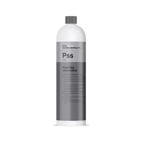 Imagen de PSS Plast Star 1L - Cuidado premium para plasticos exteriores -libre de aceite de silicona
