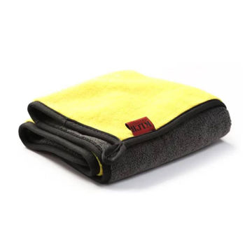 Imagen de Coral Fleece wax towel (yellow) 30x40cm